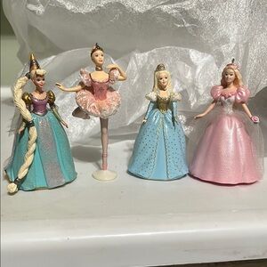 8 Barbie ornaments